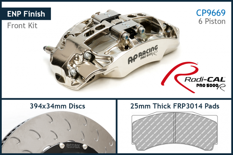 Porsche 997 GT3 Brake Kit: AP Racing Upgrade
