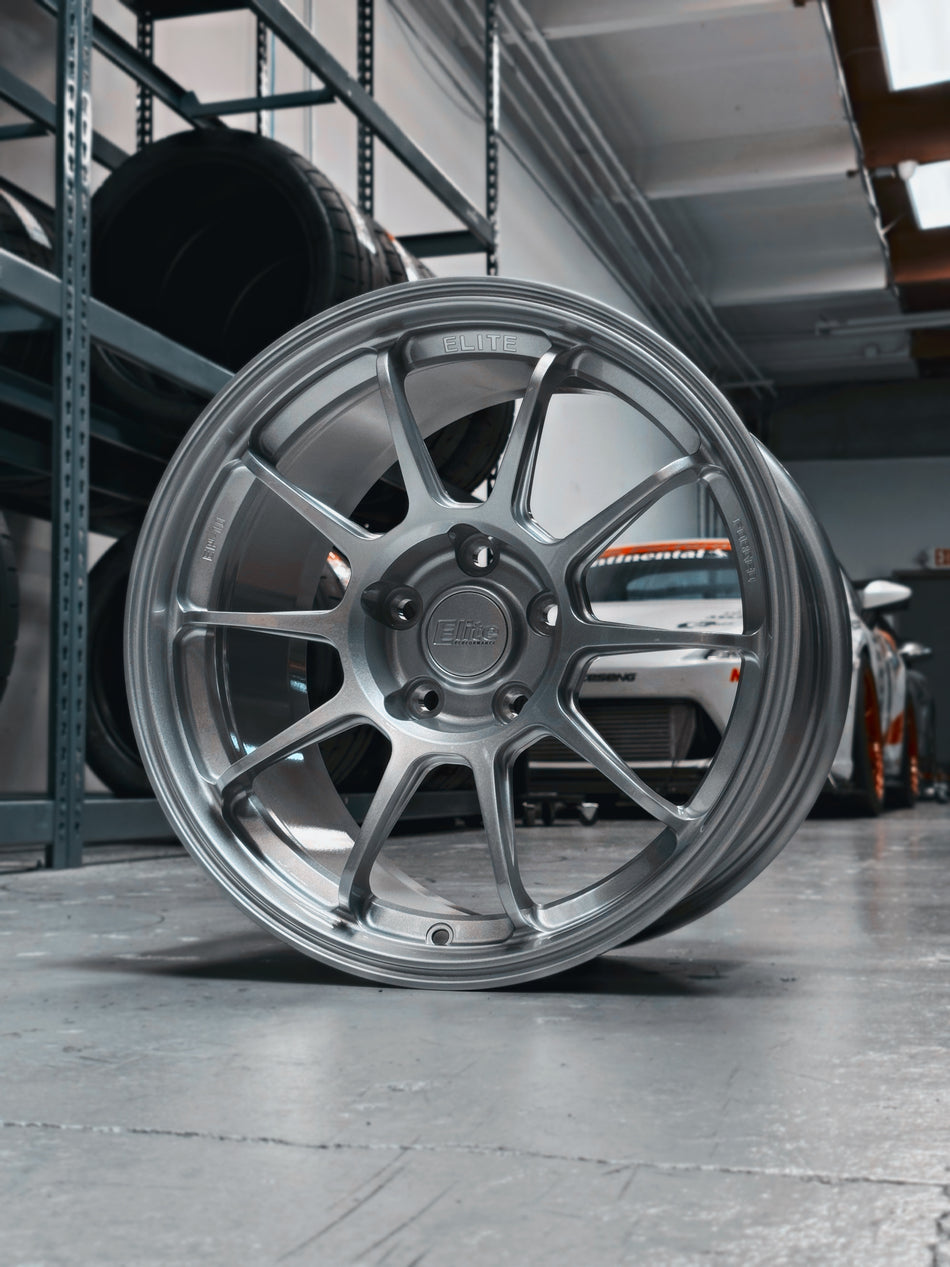 Elite Performance  EP10 Forged Wheels 17x10.0 +50 5x114.3 73 Heritage Silver Set of 4