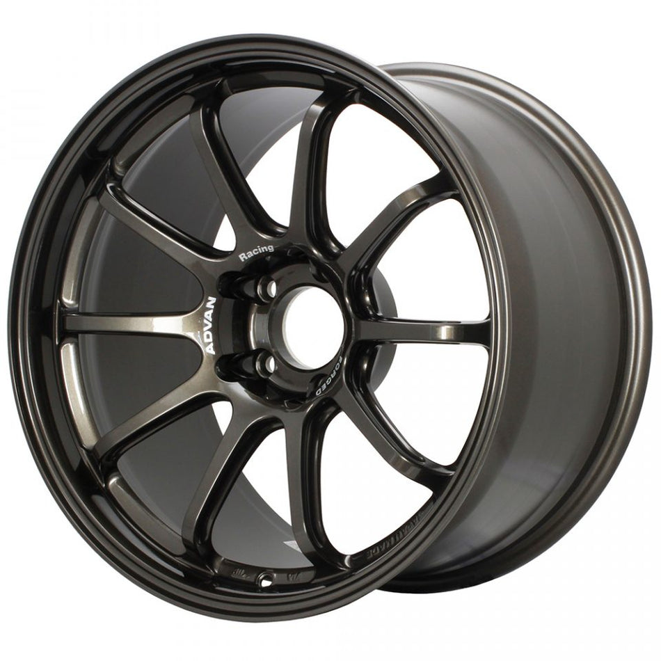Advan RS-DF Progressive Wheel 18x9.5 +22 5x114.3 Racing Titanium Black