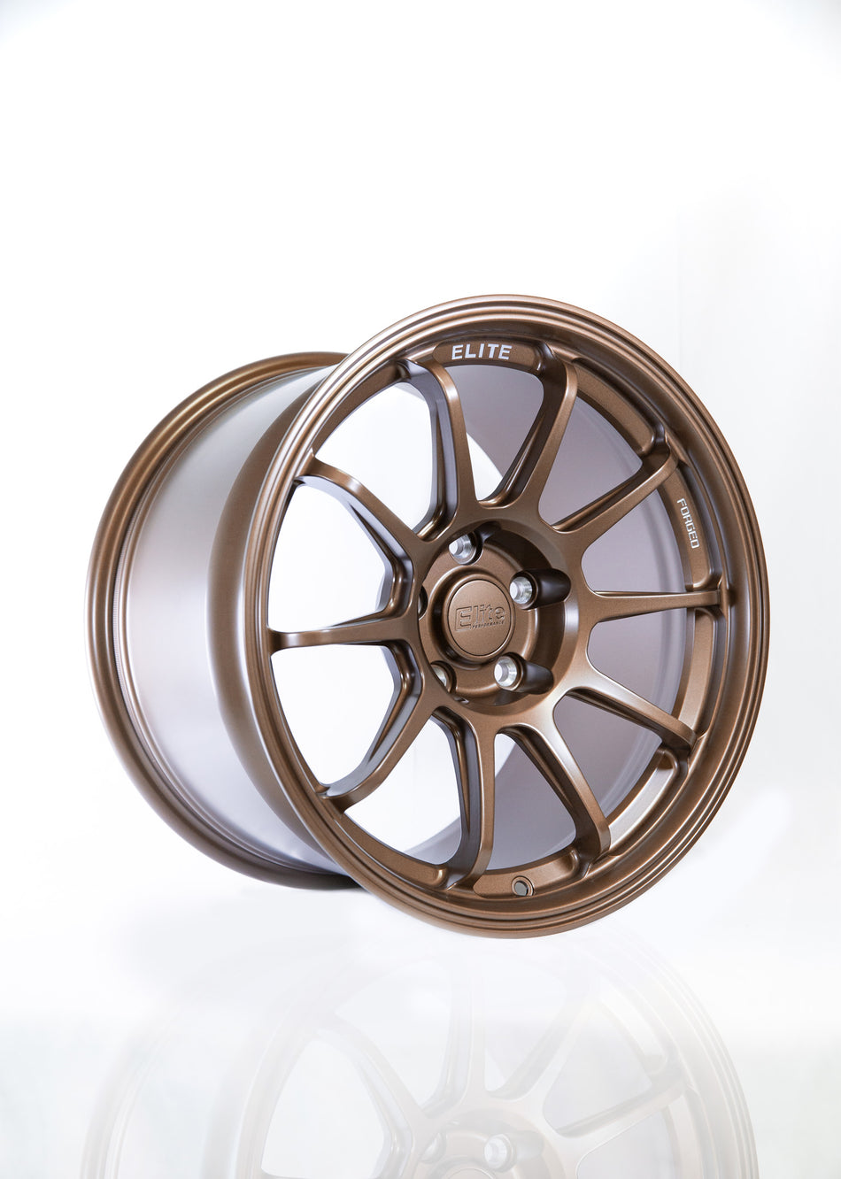 Elite Performance  EP10 Forged Wheels 17x10.5 +40 5x114.3 73.1 Techna Bronze Set of 4