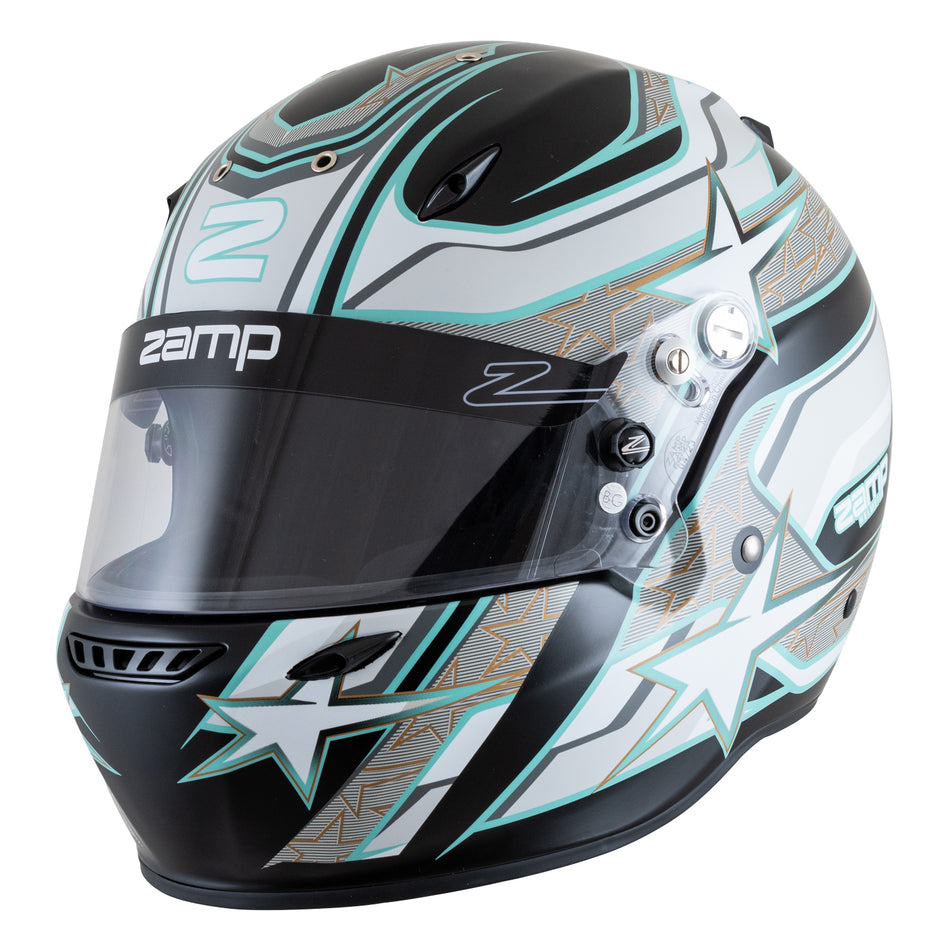 Zamp Graphic Helmet ZR-72 SA2020/FIA8859-2015 Z-24 Anti-Fog Clear Shield