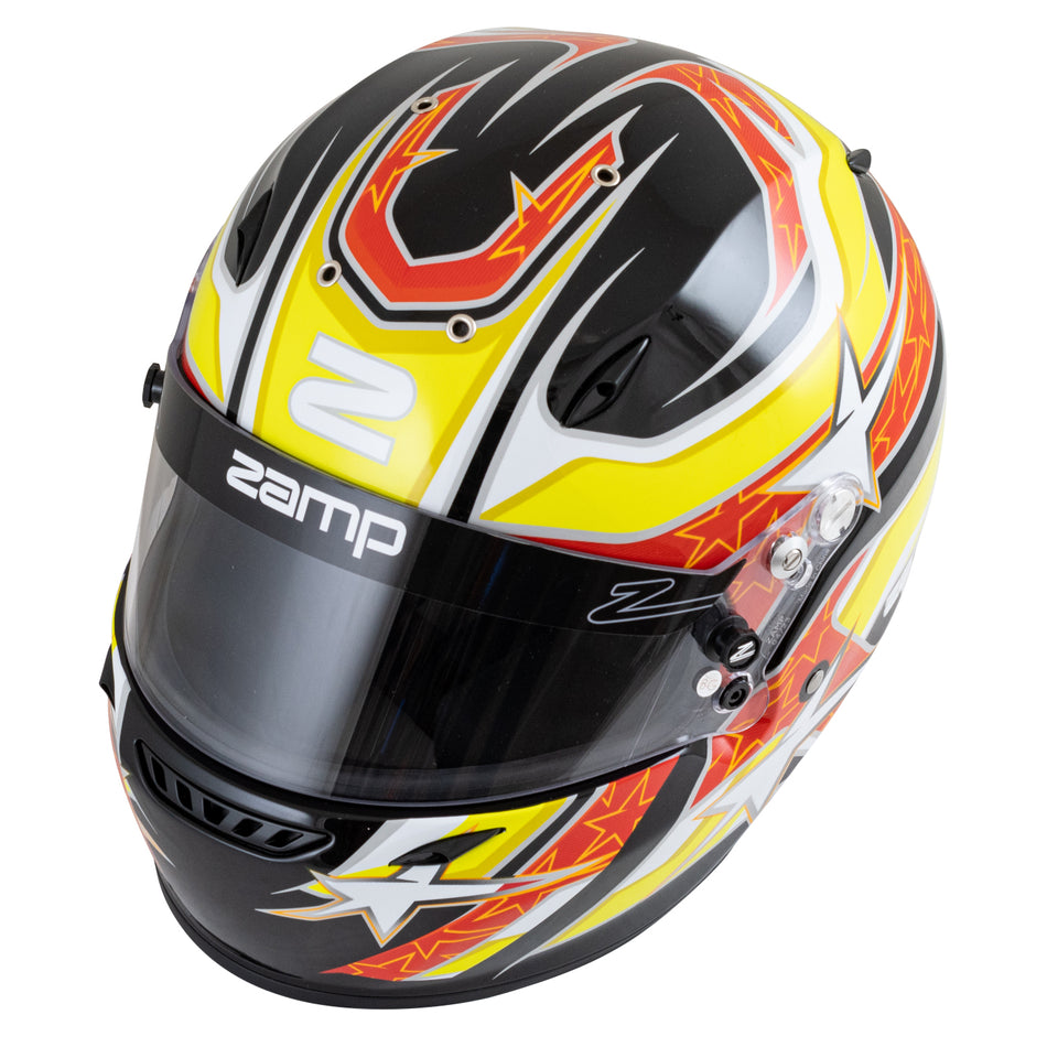 Zamp Graphic Helmet ZR-72 SA2020/FIA8859-2015 Z-24 Anti-Fog Clear Shield