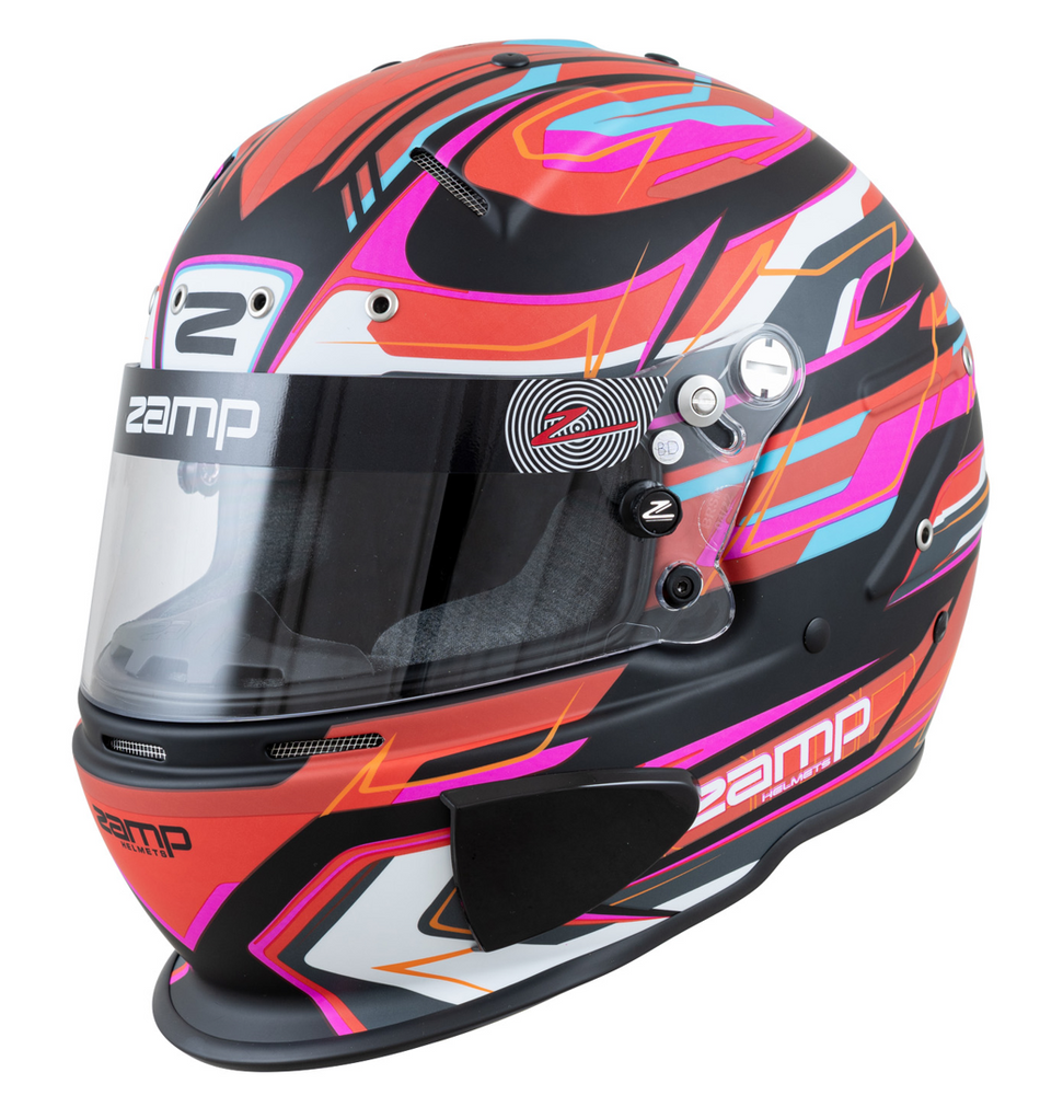 Zamp Helmet RZ-70E Switch Matte Graphic