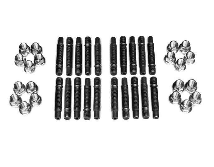 APEX 75mm M14 VW/Audi 5 Lug Hex Head Stud Kit - Silver