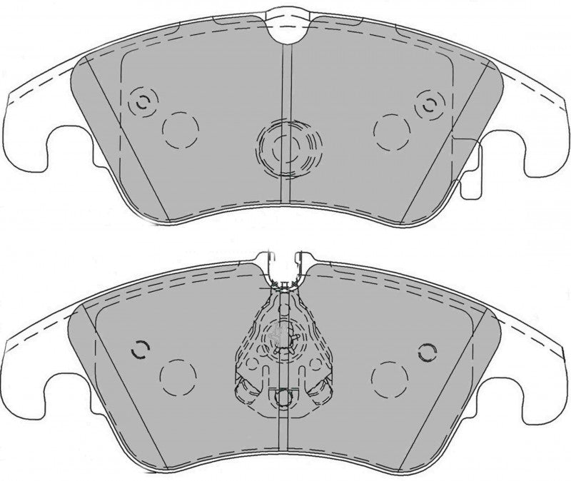 Ferodo FCP4044H DS2500 Brake Pads