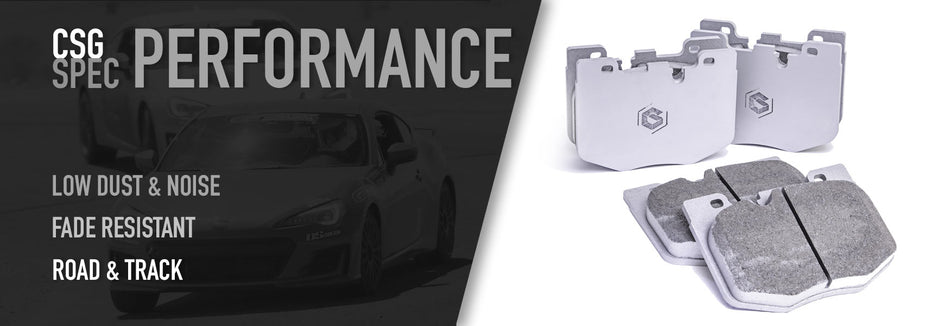 CSG Spec Brake Pads - Honda Civic Type-R FK2/FK8/FL5 Front